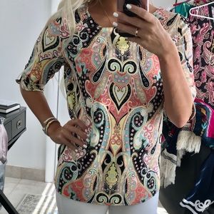 Patterned Blouse